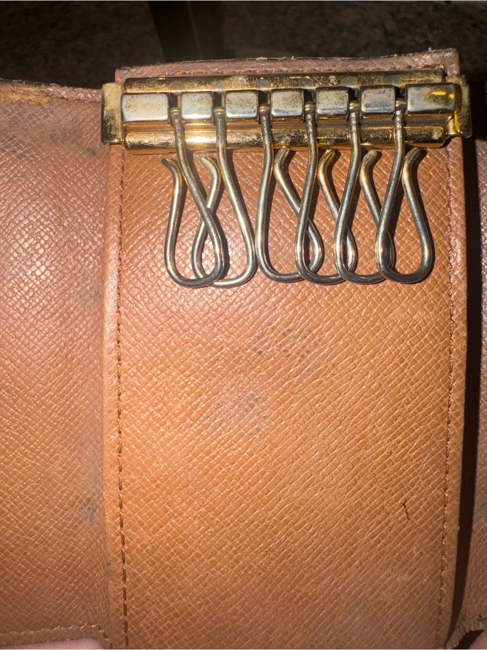 Louis Vuitton Brown Monogram Trio Wallet/key holder Set you get all 3 - Picture 5 of 8